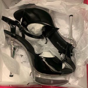 Black LapDance Pleaser Heels